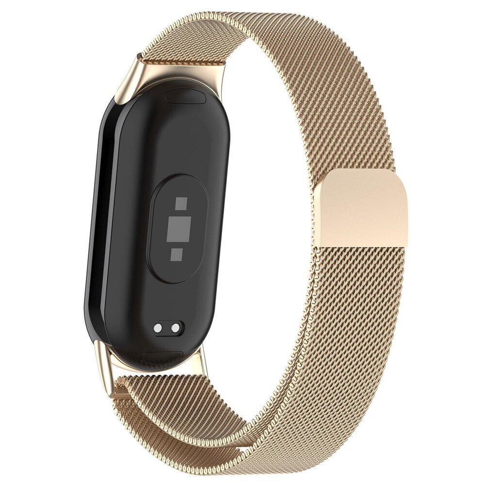 Strap-it Strap-it Bracelet Milanais Xiaomi Smart Band 9 (champagne)