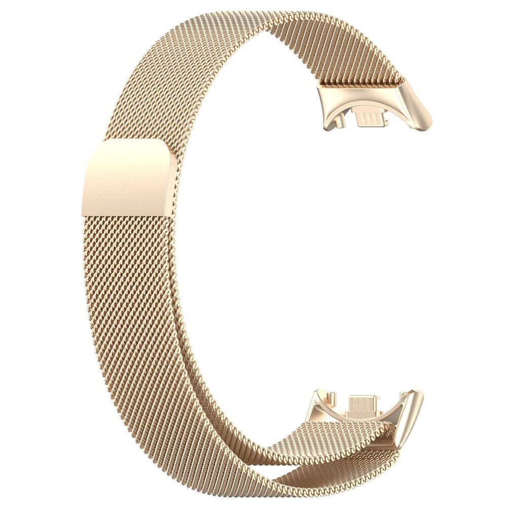 Strap-it Strap-it Bracelet Milanais Xiaomi Smart Band 9 (champagne)