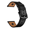Strap-it Strap-it Bracelet cuir vissé Samsung Galaxy Watch 4 Classic 42mm (noir)