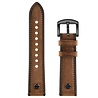 Strap-it Strap-it Bracelet cuir vissé Huawei Watch GT 3 42mm (marron foncé)
