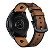 Strap-it Strap-it Bracelet cuir vissé Huawei Watch GT 3 42mm (marron foncé)