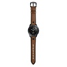 Strap-it Strap-it Bracelet cuir vissé Huawei Watch GT 3 42mm (marron foncé)