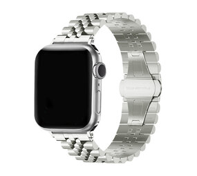 Strap-it Bracelet acier Apple Watch Jubilé (coleur titane)
