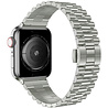 Strap-it Strap-it Bracelet acier Apple Watch Présidentiel (coleur titane) Strap-it Strap-it Bracelet acier Apple Watch Présidentiel (coleur titane)