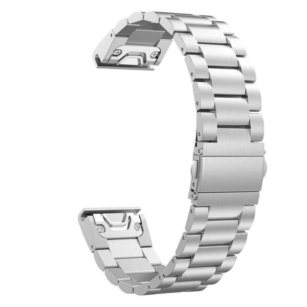 Strap-it Strap-it Bracelet acier Garmin Instinct (argent)