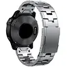 Strap-it Strap-it Bracelet titane Garmin Instinct (argent) Strap-it Strap-it Bracelet titane Garmin Instinct (argent)