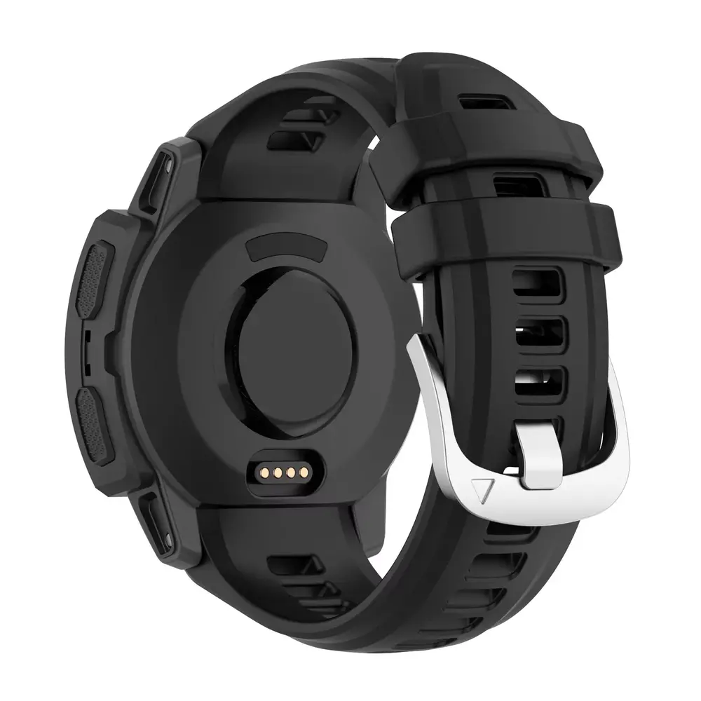 Strap-it Strap-it Bracelet silicone Garmin Instinct 2s (noir)