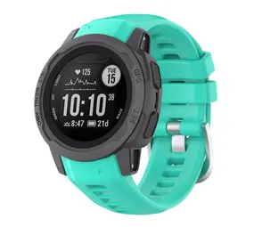 Strap-it Bracelet silicone Garmin Instinct 2s (aqua)
