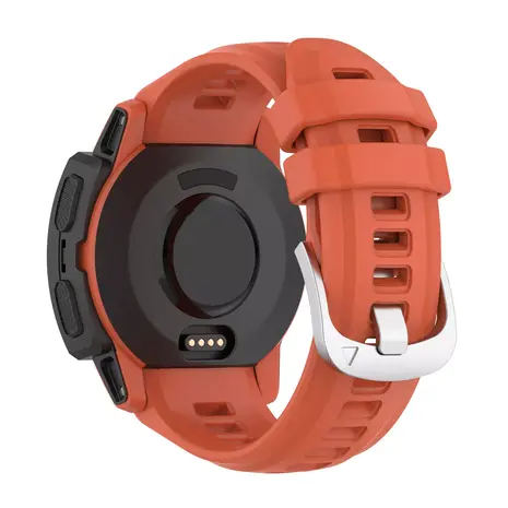 Strap-it Strap-it Bracelet silicone Garmin Instinct 2s (rouge)