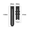 Strap-it Strap-it Bracelet silicone Garmin Instinct 2s (rouge) Strap-it Strap-it Bracelet silicone Garmin Instinct 2s (rouge)