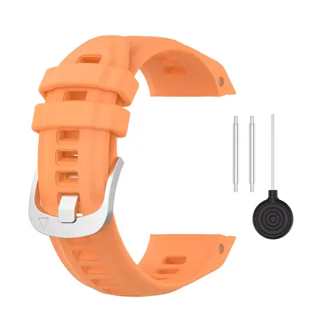 Strap-it Strap-it Bracelet silicone Garmin Instinct 2s (orange)