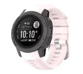 Strap-it Bracelet silicone Garmin Instinct 2s (rose)
