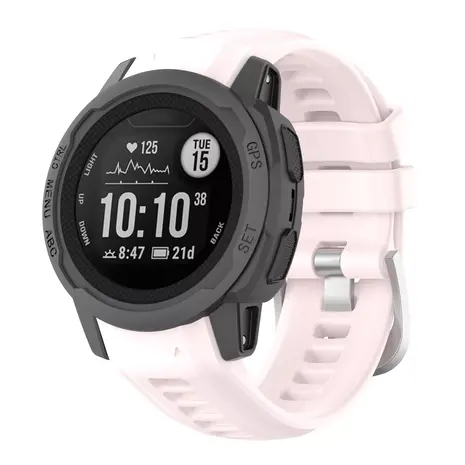 Strap-it Strap-it Bracelet silicone Garmin Instinct 2s (rose)