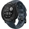Strap-it Strap-it Bracelet silicone Garmin Instinct 2x (bleu foncé) Strap-it Strap-it Bracelet silicone Garmin Instinct 2x (bleu foncé)