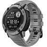 Strap-it Strap-it Bracelet silicone Garmin Instinct 2x (gris) Strap-it Strap-it Bracelet silicone Garmin Instinct 2x (gris)