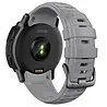 Strap-it Strap-it Bracelet silicone Garmin Instinct 2x (gris) Strap-it Strap-it Bracelet silicone Garmin Instinct 2x (gris)