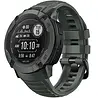 Strap-it Strap-it Bracelet silicone Garmin Instinct 2x (vert foncé) Strap-it Strap-it Bracelet silicone Garmin Instinct 2x (vert foncé)