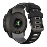 Strap-it Strap-it Bracelet sport Garmin Instinct 2x (noir/gris)