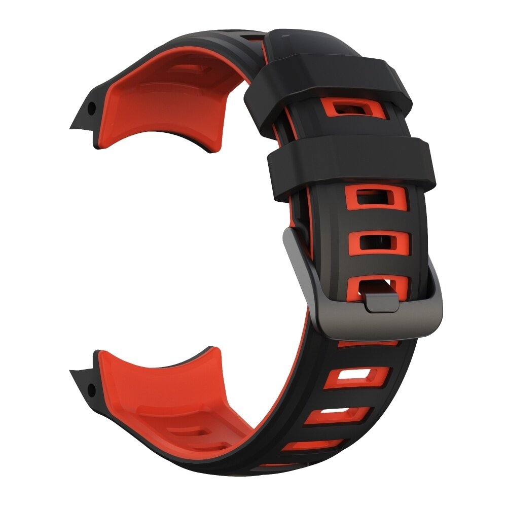 Strap-it Strap-it Bracelet sport Garmin Instinct 2x (noir/rouge)