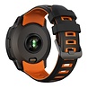 Strap-it Strap-it Bracelet sport Garmin Instinct 2x (noir/orange) Strap-it Strap-it Bracelet sport Garmin Instinct 2x (noir/orange)