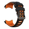 Strap-it Strap-it Bracelet sport Garmin Instinct 2x (noir/orange) Strap-it Strap-it Bracelet sport Garmin Instinct 2x (noir/orange)