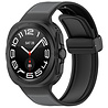 Strap-it Strap-it Bracelet cuir hybride Samsung Galaxy Watch Ultra (gris) Strap-it Strap-it Bracelet cuir hybride Samsung Galaxy Watch Ultra (gris)