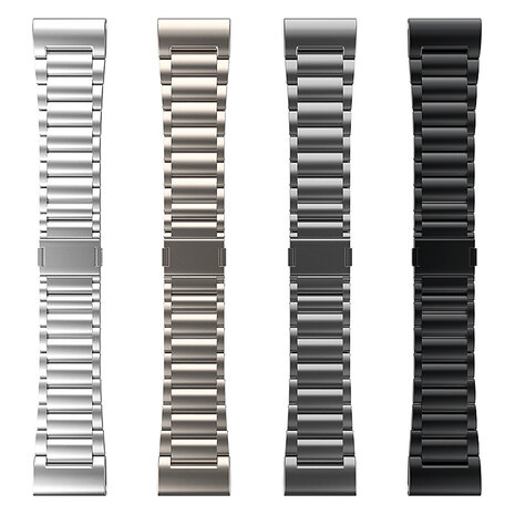 Strap-it Strap-it Bracelet titane magnétique Garmin Fenix 5 / 6 (titanium)
