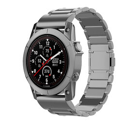 Strap-it Bracelet titane magnétique Garmin Fenix 5x / 6x (graphite) Strap-it Bracelet titane magnétique Garmin Fenix 5x / 6x (graphite)