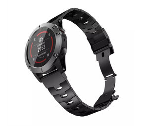 Strap-it Bracelet en titane Garmin Epix Gen 2 (noir)
