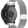 Strap-it Strap-it Bracelet milanais Garmin Quatix 5 / 6 / 7 (argent) Strap-it Strap-it Bracelet milanais Garmin Quatix 5 / 6 / 7 (argent)