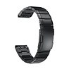 Strap-it Strap-it Bracelet métallique Garmin Quatix 5 / 6 / 7 (noir) Strap-it Strap-it Bracelet métallique Garmin Quatix 5 / 6 / 7 (noir)