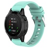 Strap-it Strap-it Bracelet en silicone brillant Garmin Quatix 5 / 6 / 7 (aqua) Strap-it Strap-it Bracelet en silicone brillant Garmin Quatix 5 / 6 / 7 (aqua)