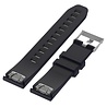 Strap-it Strap-it Bracelet en silicone brillant Garmin Quatix 5 / 6 / 7 (bleu foncé) Strap-it Strap-it Bracelet en silicone brillant Garmin Quatix 5 / 6 / 7 (bleu foncé)