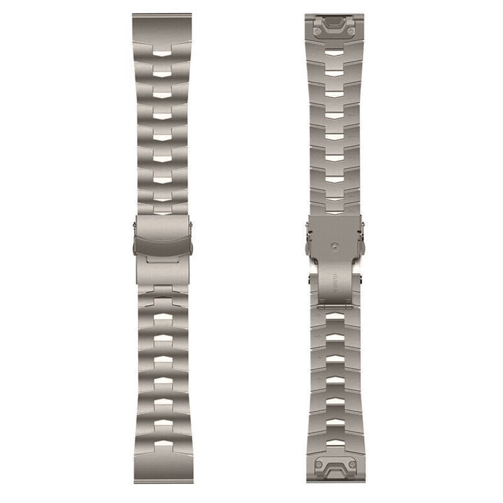 Strap-it Strap-it Bracelet titane Garmin Quatix 5 / 6 / 7 (titanium)