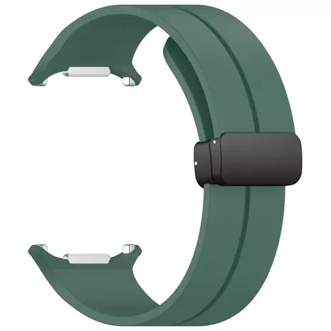 Strap-it Strap-it Bracelet sport avec D-buckle Samsung Galaxy Watch Ultra (vert foncé)