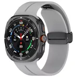 Strap-it Bracelet sport avec D-buckle Samsung Galaxy Watch Ultra (gris) Strap-it Bracelet sport avec D-buckle Samsung Galaxy Watch Ultra (gris)
