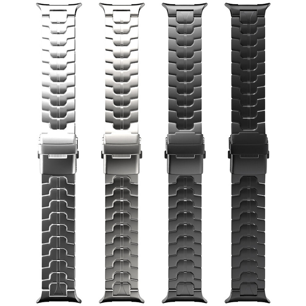Strap-it Strap-it Bracelet titane 'Iron' Samsung Galaxy Watch Ultra (argent) Strap-it Strap-it Bracelet titane 'Iron' Samsung Galaxy Watch Ultra (argent)