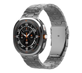 Strap-it Bracelet titane 'Iron' Samsung Galaxy Watch Ultra (graphite)