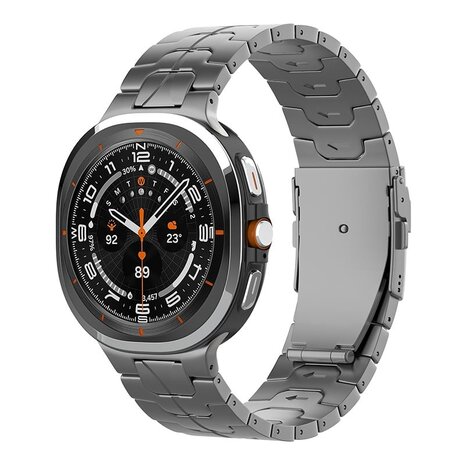 Strap-it Strap-it Bracelet titane 'Iron' Samsung Galaxy Watch Ultra (graphite)