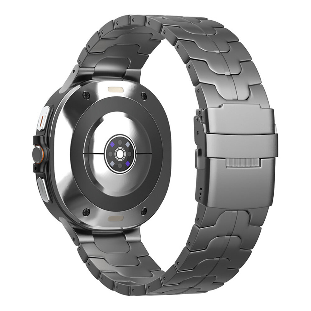 Strap-it Strap-it Bracelet titane 'Iron' Samsung Galaxy Watch Ultra (graphite)