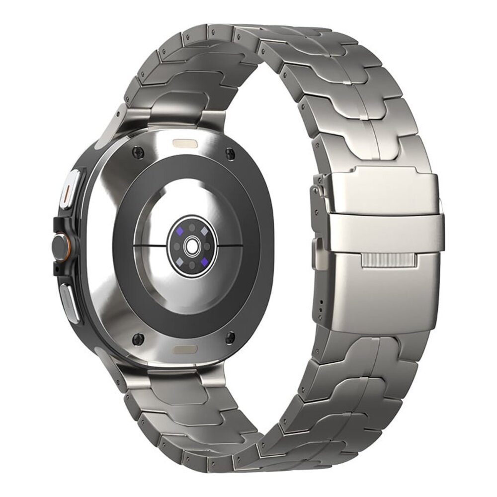 Strap-it Strap-it Bracelet titane 'Iron' Samsung Galaxy Watch Ultra (titanium)