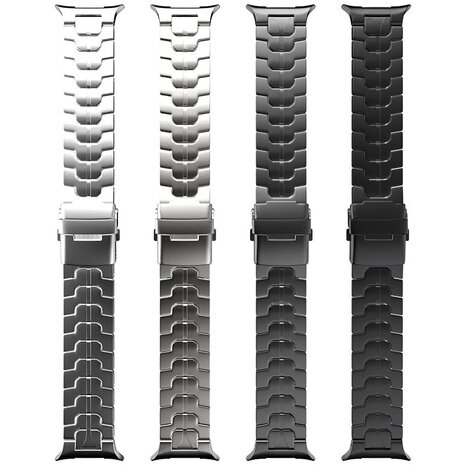 Strap-it Strap-it Bracelet titane 'Iron' Samsung Galaxy Watch Ultra (titanium)