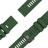 Bandz Bandz Bracelet en silicone avec boucle Garmin Quatix 3/ 6x / 7x Solar (vert foncé) Bandz Bandz Bracelet en silicone avec boucle Garmin Quatix 3/ 6x / 7x Solar (vert foncé)