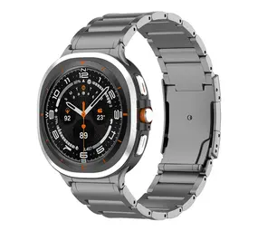 Strap-it Bracelet en titane Samsung Galaxy Watch Ultra (graphite)