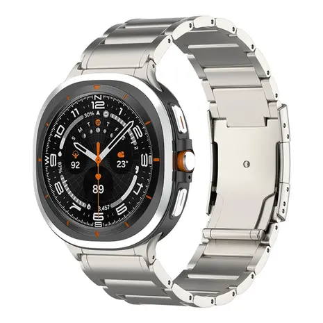 Strap-it Strap-it Bracelet en titane Samsung Galaxy Watch Ultra (titanium)