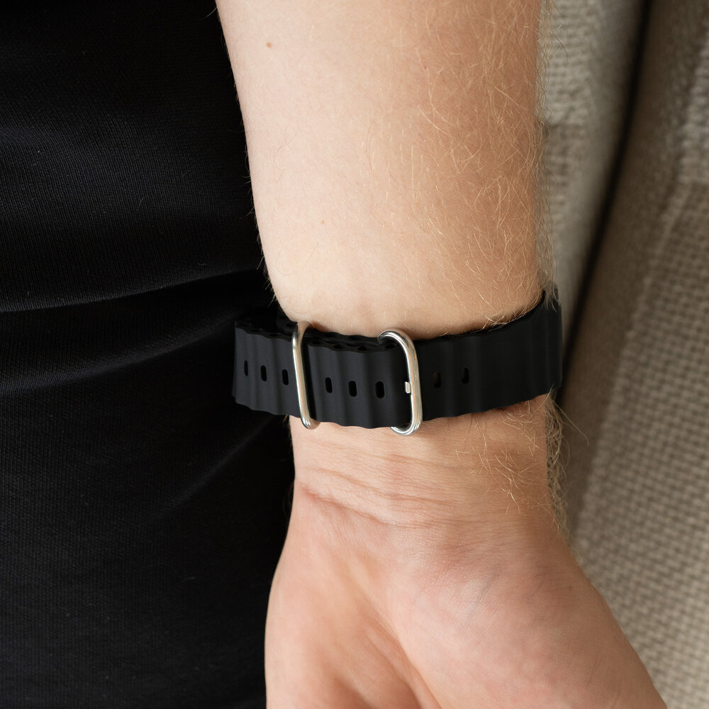 Strap-it Strap-it Bracelet Océan Samsung Galaxy Watch 7 - 44mm (noir)