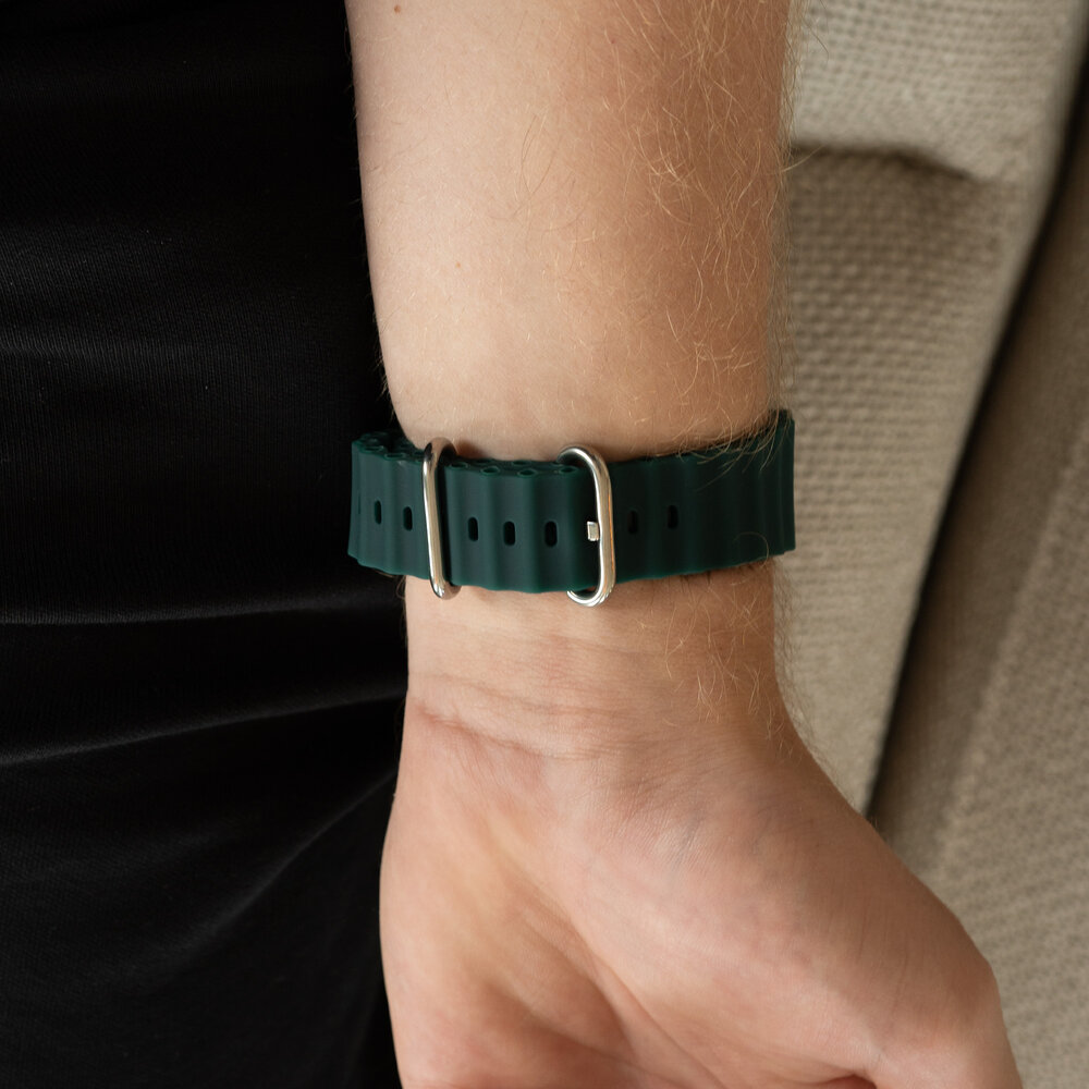 Strap-it Strap-it Bracelet Océan Samsung Galaxy Watch 5 Pro (vert foncé) Strap-it Strap-it Bracelet Océan Samsung Galaxy Watch 5 Pro (vert foncé)