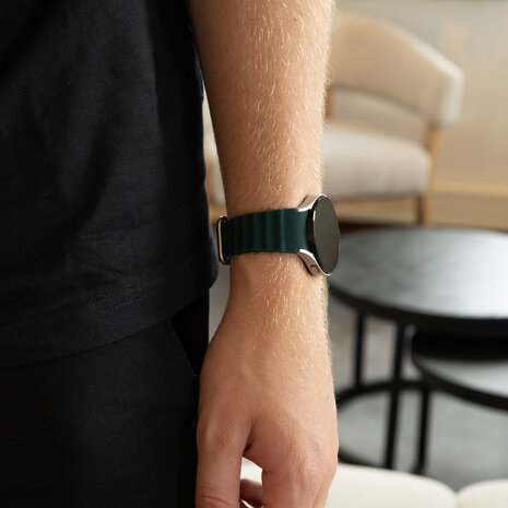 Strap-it Strap-it Bracelet Océan Samsung Galaxy Watch 6 - 44mm (vert foncé) Strap-it Strap-it Bracelet Océan Samsung Galaxy Watch 6 - 44mm (vert foncé)