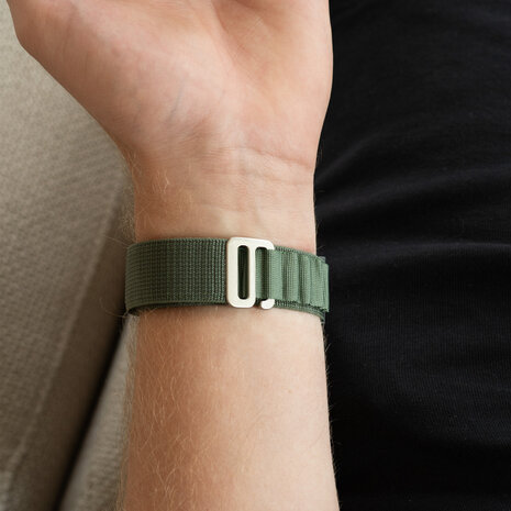 Strap-it Strap-it Bracelet Alpine Samsung Galaxy Watch 4 Classic 42mm (vert)