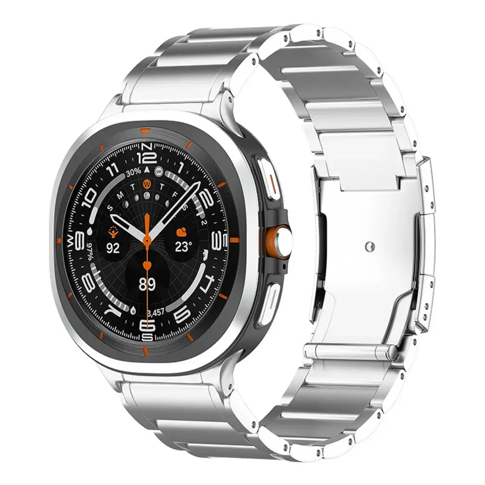 Strap-it Strap-it Bracelet en titane Samsung Galaxy Watch Ultra (argent) Strap-it Strap-it Bracelet en titane Samsung Galaxy Watch Ultra (argent)